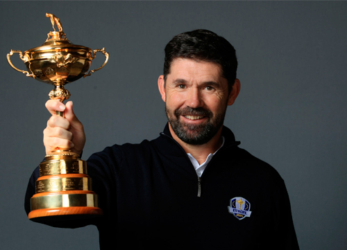 Un día muy especial para Padraig Harrington