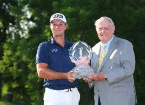 Viktor Hovland se lleva el Memorial Tournament en playoff, mientras Rahm terminó décimo sexto
