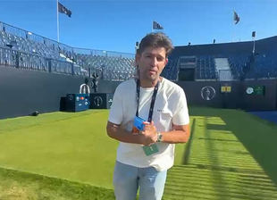 Hugo Costa nos cuenta todo el The Open desde allí