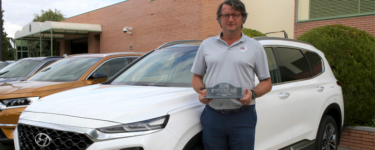 Hyundai Santa Fe, elegido por los golfistas como su 'coche ideal'