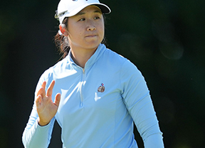 Jing Yan mantiene el liderato en el Meijer Classic con una gran actuación española