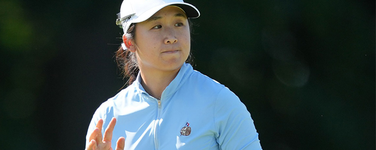 Jing Yan mantiene el liderato en el Meijer Classic con una gran actuación española