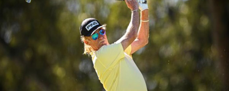 Miguel Ángel Jiménez sigue dando lecciones de golf