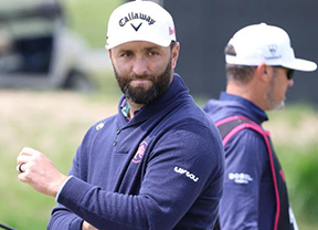 Jon Rahm (-1) arrancó bien, pero terminó regular