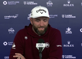 Jon Rahm: "estoy haciendo las cosas bien aunque no se vean en el marcador"