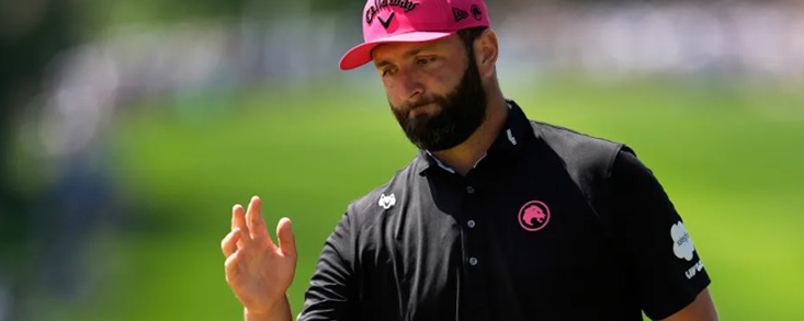 A Jon le faltaron un par de putts para luchar hasta el final