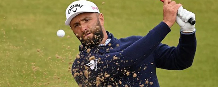 Jon Rahm termina satisfecho con su ronda bajo par (-1)