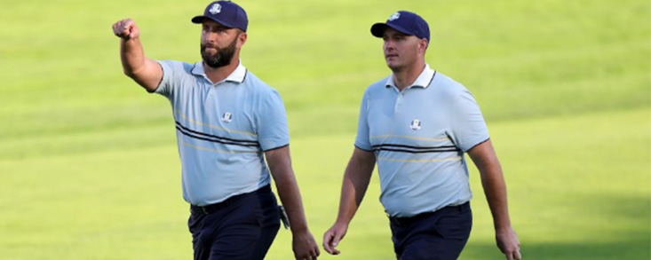 Europa domina 5,5 a 2,5 con un Rahm excelso y con Fleetwood y McIlroy como estrellas de un combinado que sueña con la victoria