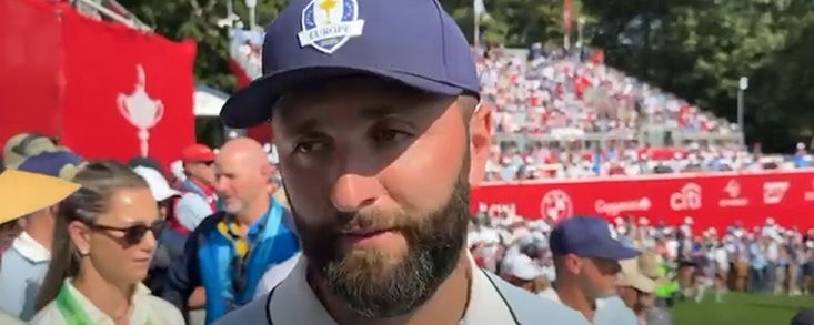Jon Rahm abre esta cuadragésimo quinta edición de la Ryder y termina ganando con Hatton por 4&3 a DeChambeau y Thomas