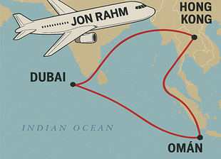 Rahm fleta un avión para siete jugadores del LIV
