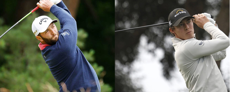 Rahm y Fitzpatrick, los dos últimos ganadores del Us Open, cara a cara
