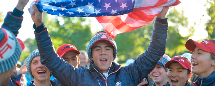 EE.UU. gana la Junior Ryder Cup