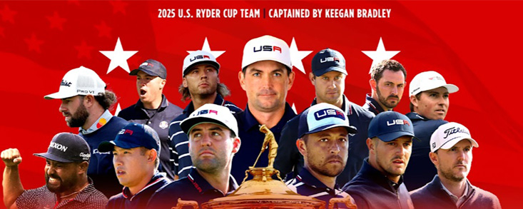 Bradley pone cordura en su decisión y elige a Thomas, Morikawa, Griffin, Young, Cantlay y Burns