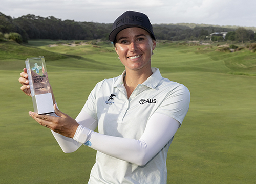 Primera victoria en el LET de Kelsey Bennett