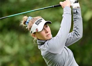 Nelly Korda firma una de las rondas de su carrera