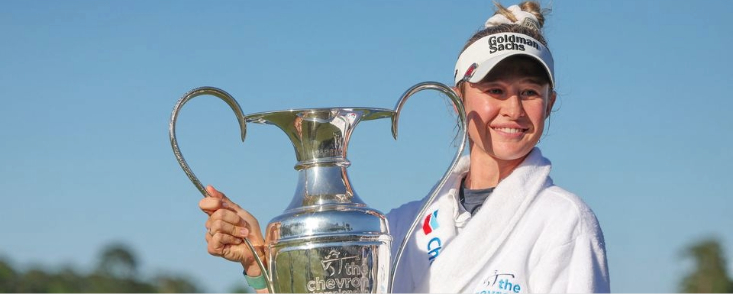 Nelly Korda vuelve al trono mundial con una exhibición