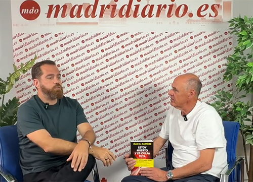 Iñaki C. Martínez nos presenta su nueva novela: 'Estoy muerto y es culpa tuya'