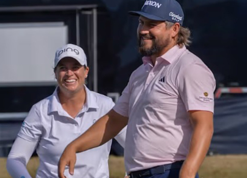 Coughlin y Novak, líderes en solitario tras los Foursomes