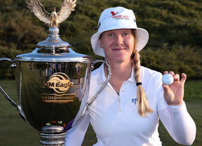 Ingrid Lindbland consigue la victoria en su tercer torneo en el LPGA
