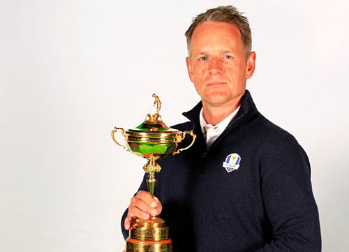 Harrington se enreda y descubre a uno de sus vicecapitanes por error: Luke Donald