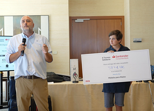 Más de 15.000 euros recuadados para Medula para Mateo, 1001 Esperanzas y Fundación Social Hijas de la Caridad