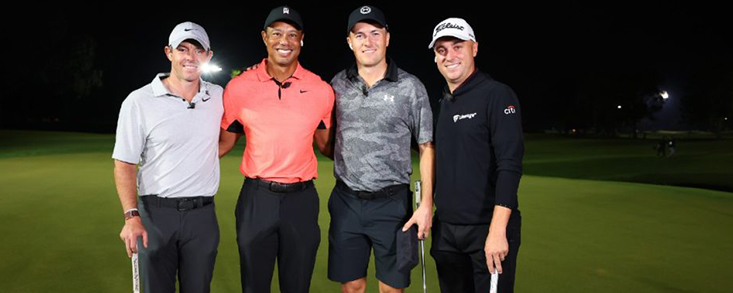 Spieth y Thomas cumplen los pronósticos y se llevan la victoria por 3 y 2