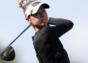 Nelly Korda, dueña del viento y del campo en Mayakoba