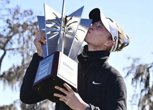 Torneo reducido a 54 hoyos y victoria de Nelly Korda