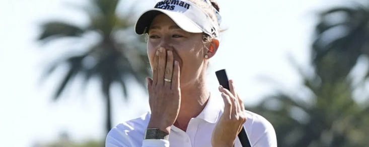 ¿Es Nelly Korda el mejor golfista y más en forma este año, independientemente de su genero?