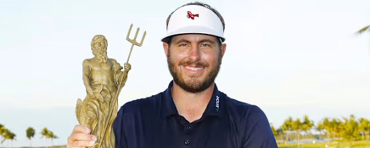 Tylor Dickson firma la victoria en su torneo número 100