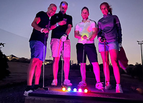 Golf nocturno en Izki Golf