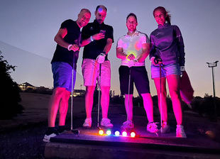 Golf nocturno en Izki Golf