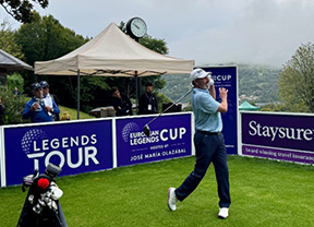 José Marí Olazábal, referencia del golf europeo