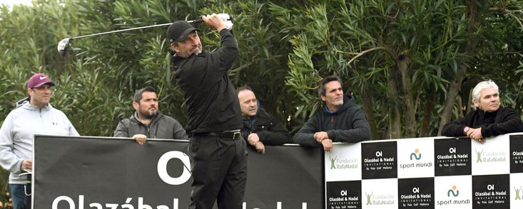 El equipo de Nadal aventaja al de Olazábal y se sitúa a 16 bajo par