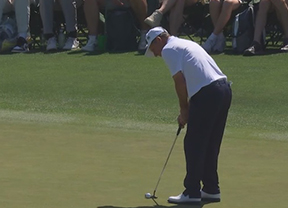 Buenas sensaciones para Olazábal a pesar del resultado