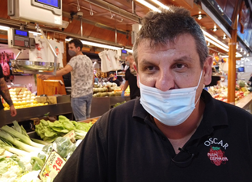 Oscar López, un frutero apasionado de su profesión y de su hobby: el golf