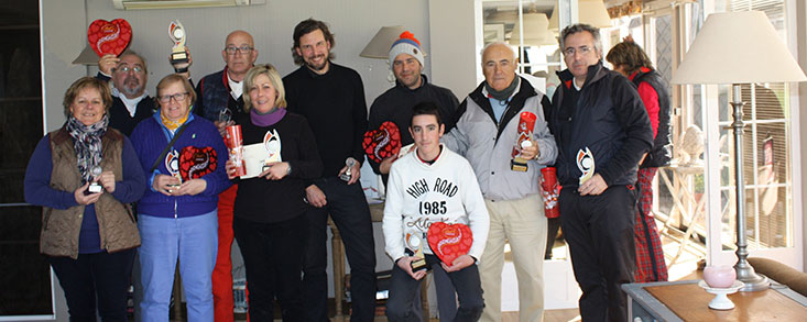 Torneo de enamorados por San Valentín