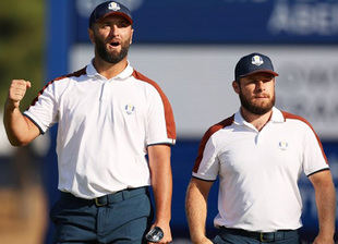 Rahm y Hatton frente a DeChambeu y Thomas