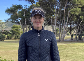 Petterson (-4), líder y Elena Hualde (-2), mejor española