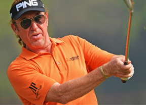 Mal comienzo de Miguel Ángel Jiménez (+3) y Chema Olazábal (+5)