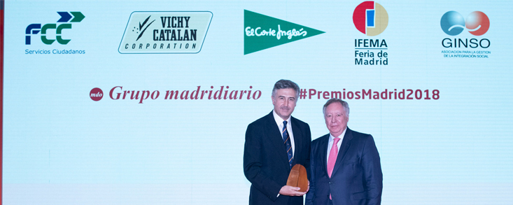 Lopesan Meloneras Golf, protagonista en los premios Madrid 2018
