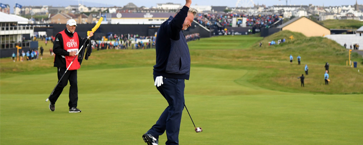 Darren Clarke firma el primer birdie