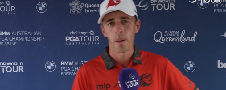 Sabor español en Australia: David Puig colidera en Brisbane con -13 tras una espectacular tercera vuelta de 65 golpes