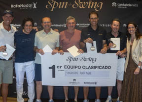 Tercera etapa del circuito en Pedreña a favor de la Fundación Rafa Nadal