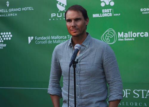 Tras París, Rafa Nadal vuelva a su otra pasíon, el golf