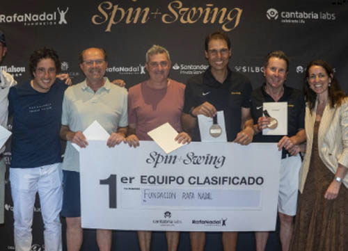 Tercera etapa del circuito en Pedreña a favor de la Fundación Rafa Nadal