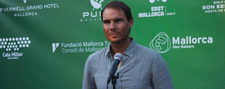 Tras París, Rafa Nadal vuelva a su otra pasíon, el golf
