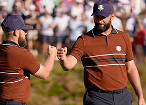 Rahm, Hatton, Fleetwood y McIlroy llevan a Europa a un claro domino tras la segunda jornada de Foursomes (3,5 a 8,5)