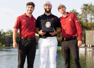 Rahm arrasa y firma un histórico podio español