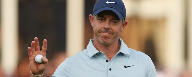 Rory McIlroy se va al agua en el 6, en el 14, el 17 y el 18